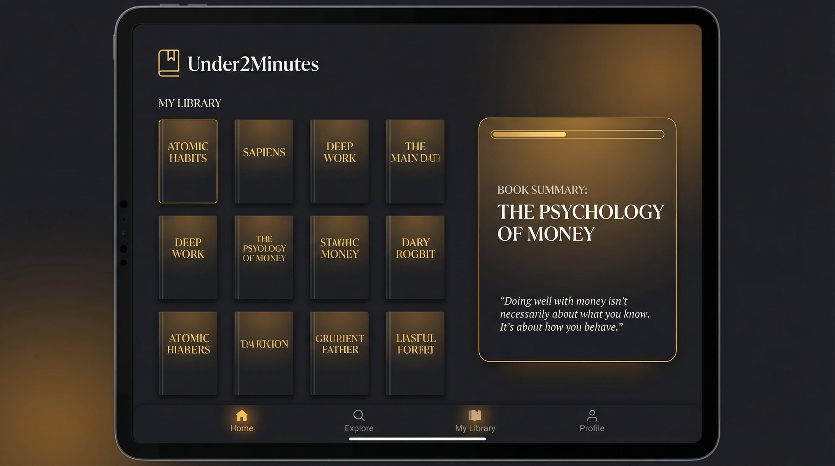 Under2Minutes – Book Summary Library